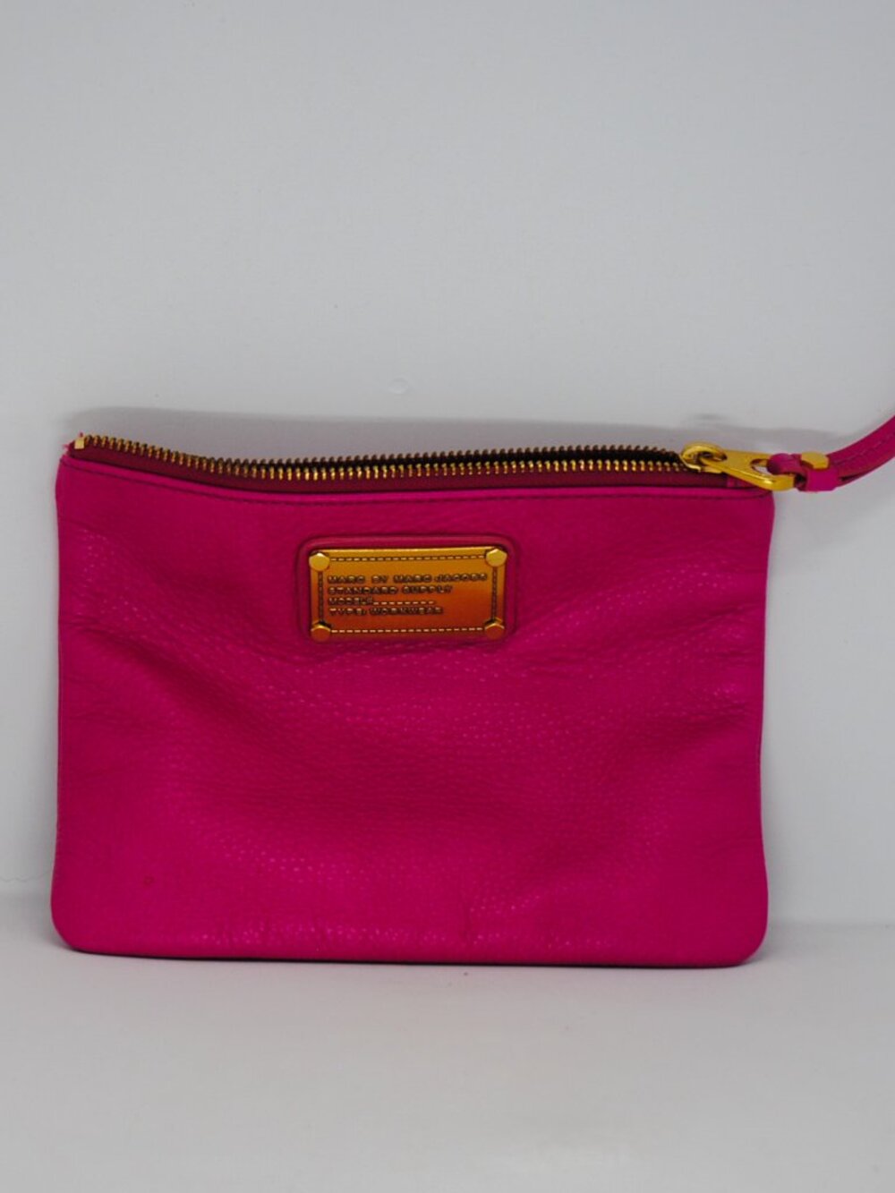 Marc by Marc Jacob Fuchsia leather Wristlet